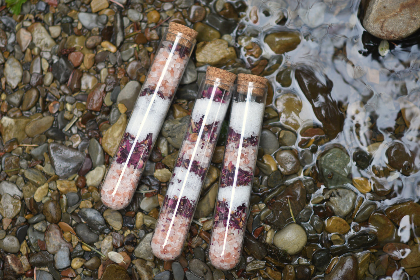 Rose Geranium Bath Salt Shot