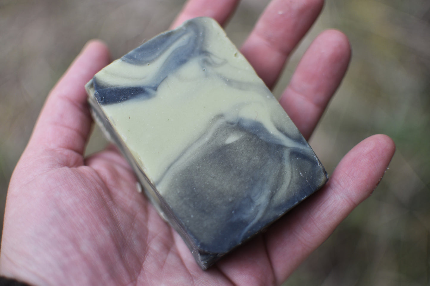 Pine & Activated Charcoal Goat Milk Soap