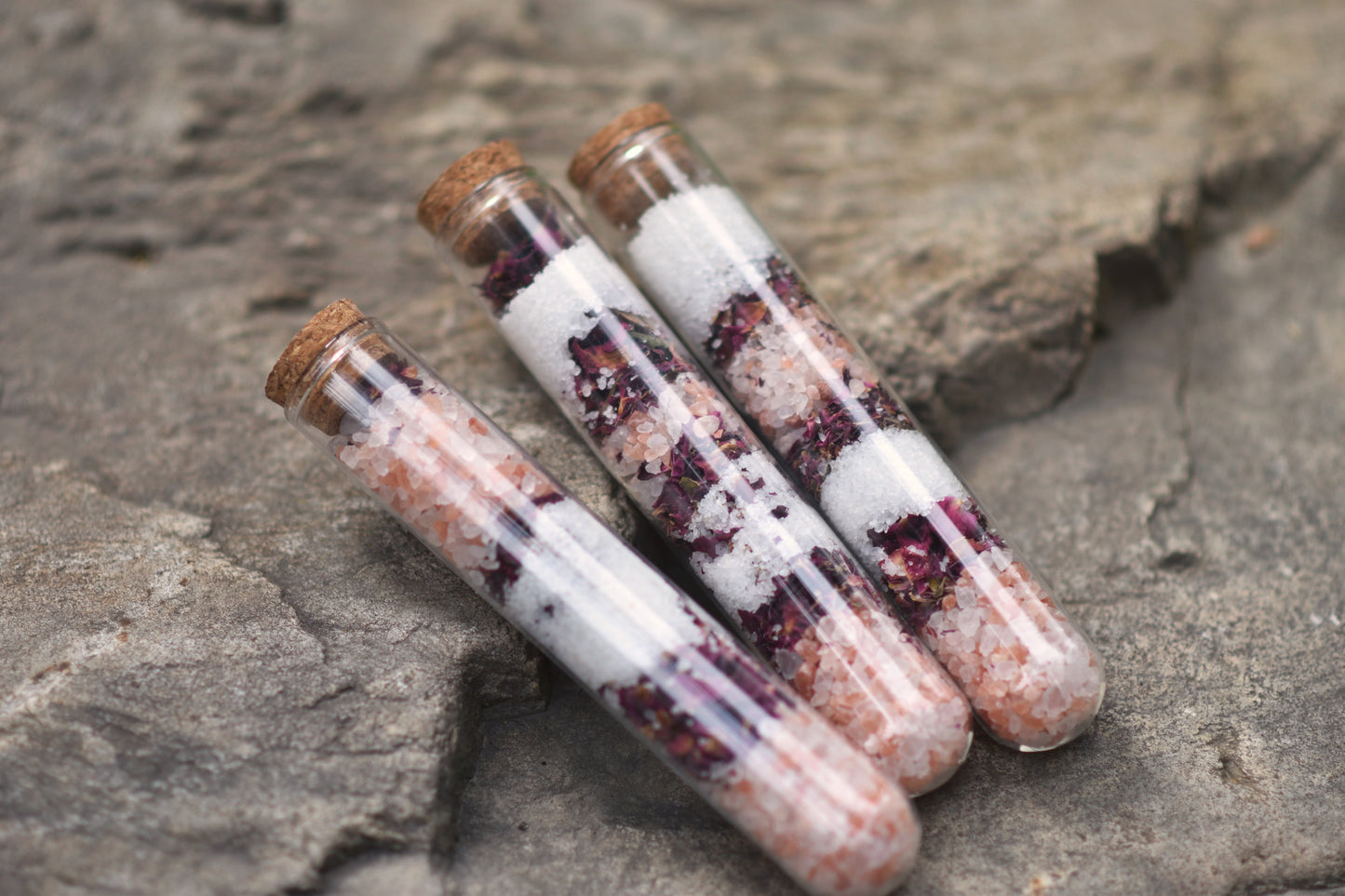 Rose Geranium Bath Salt Shot