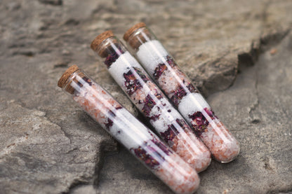 Rose Geranium Bath Salt Shot