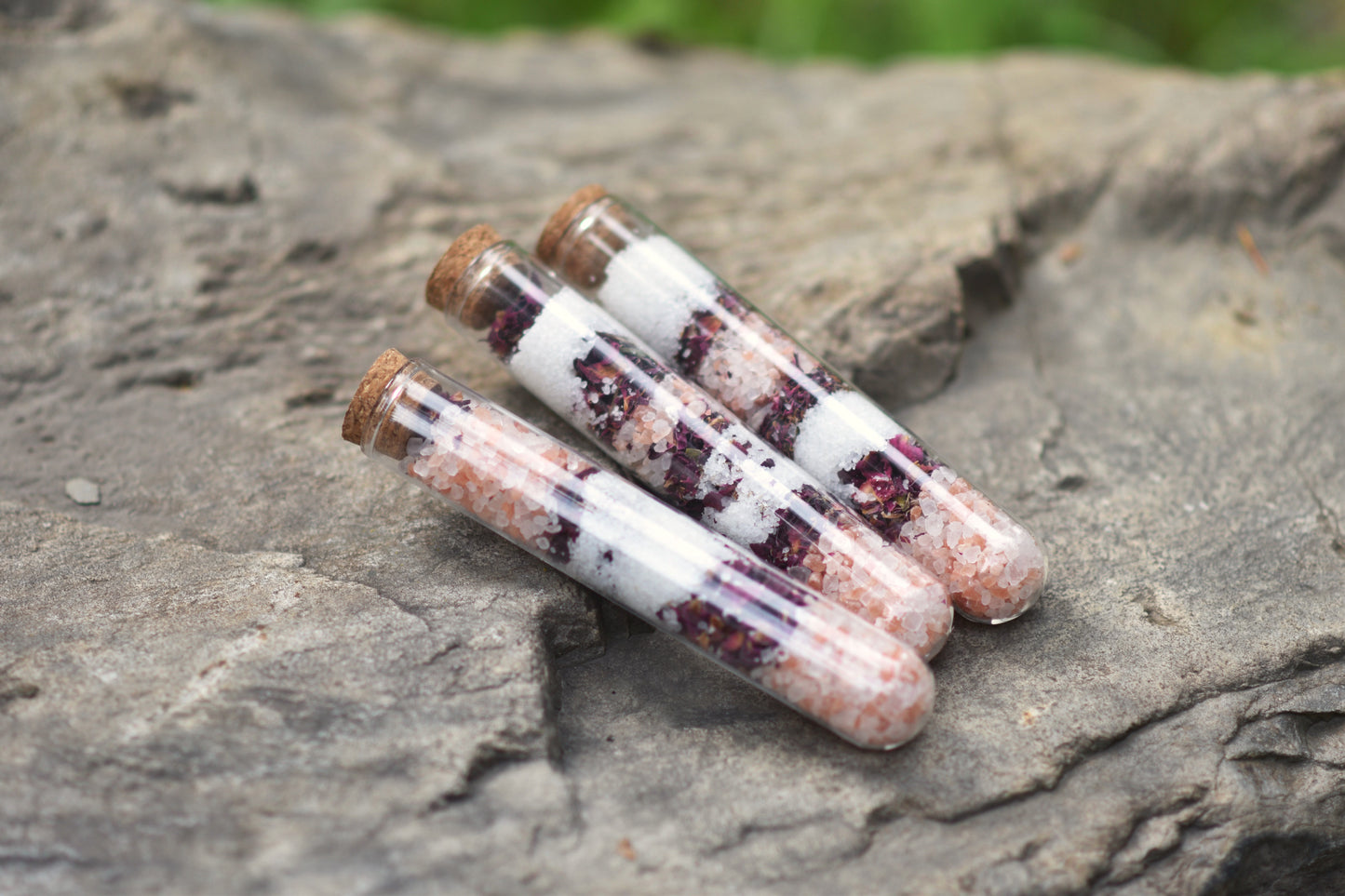 Rose Geranium Bath Salt Shot