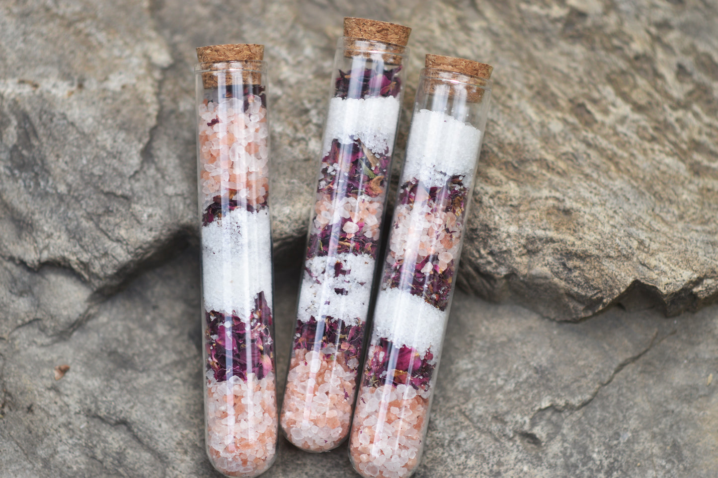 Rose Geranium Bath Salt Shot