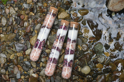Rose Geranium Bath Salt Shot